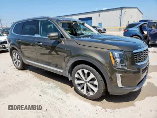 2021 Kia Telluride EX with VIN 5XYP34HCXMG188876, listed as a Copart auction lot 58031525 with 74,182 mi miles and Salvage title. Bid and sale history available at DreamBid. Image 4.