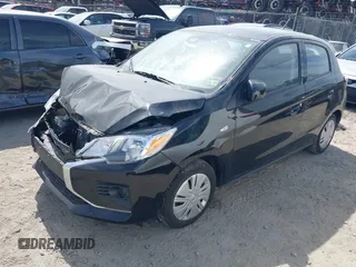 2023 Mitsubishi Mirage ES z VIN ML32AUHJ1PH006883, wystawiony jako IAAI lot #42083470 z przebiegiem 24 993 mil mil oraz . Historia ofert i sprzedaży dostępna na DreamBid. Obrazek 2.