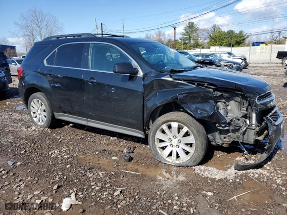 2011 Chevrolet Equinox LT w/2LT with VIN 2CNFLNE55B6320228, listed as a Copart auction lot 53318125 with 175,833 mi miles and Salvage Title. Bid and sale history available at carsss.com. Image 4.