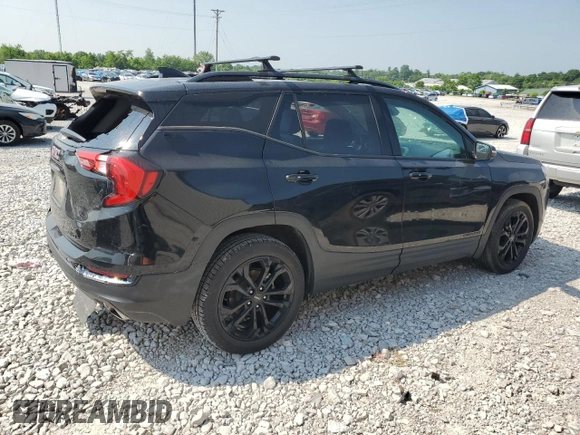 2020 GMC Terrain SLT with VIN 3GKALVEX6LL301785, listed as a Copart auction lot 59257725 with 39,134 mi miles and Salvage title. Bid and sale history available at DreamBid. Image 3.