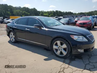 2012 Lexus LS 460 with VIN JTHBL5EF5C5113149, listed as a Copart auction lot 62555505 with 122,359 mi miles and Salvage title. Bid and sale history available at DreamBid. Image 4.