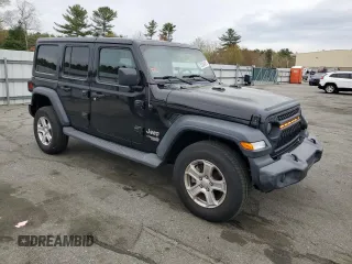 2018 Jeep Wrangler Unlimited Sport с VIN 1C4HJXDG2JW251245, выставлен на аукционе Copart как лот 55234815 с пробегом 70 424 миль миль и Списание • Salvage title. История ставок и продаж доступна на DreamBid. Изображение 4.