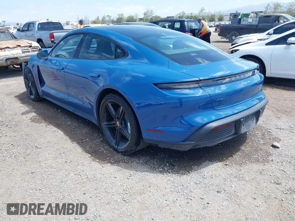 2021 Porsche Taycan with VIN WP0AA2Y14MSA17231, listed as a IAAI auction lot 41794765 with 49,092 mi miles and . Bid and sale history available at DreamBid. Image 3.