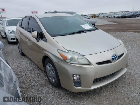 2011 Toyota Prius I with VIN JTDKN3DU7B0265204, listed as a IAAI auction lot 41991224 with 175,675 mi miles. Bid and sale history available at carsss.com. Image 1.