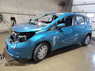2016 Nissan Note SV with VIN 3N1CE2CP9GL378479, listed as a Copart auction lot 58716975 with 66,400 mi miles and Salvage title. Bid and sale history available at DreamBid. Image 1.