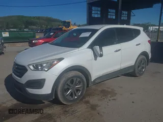 2016 Hyundai Santa Fe z VIN 5XYZTDLB7GG329320, wystawiony jako IAAI lot #42145591 z przebiegiem 106 345 mil mil oraz . Historia ofert i sprzedaży dostępna na DreamBid. Obrazek 2.