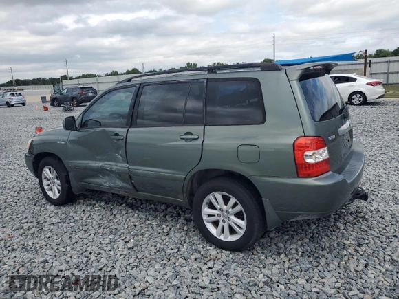 2007 Toyota Highlander Hybrid with VIN JTEGW21A070020481, listed as a Copart auction lot 52300115 with 295,059 mi miles and Salvage Title. Bid and sale history available at carsss.com. Image 2.