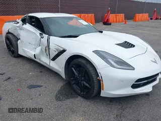 2019 Chevrolet Corvette 1LT z VIN 1G1YB2D76K5112204, wystawiony jako IAAI lot #42215657 z przebiegiem Nie podano mil oraz . Historia ofert i sprzedaży dostępna na DreamBid. Obrazek 1.