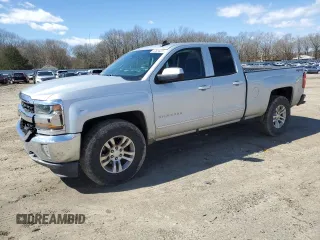 2018 Chevrolet Silverado 1500 LT with VIN 1GCVKREC6JZ193582, listed as a Copart auction lot 47824475 with 132,340 mi miles and Salvage Title. Bid and sale history available at DreamBid. Image 1.