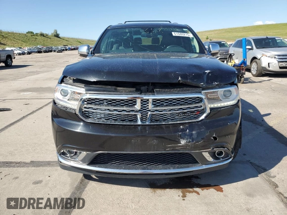 2016 Dodge Durango Citadel with VIN 1C4RDJEG6GC341421, listed as a Copart auction lot 61680215 with 77,024 mi miles and Salvage title. Bid and sale history available at DreamBid. Image 5.