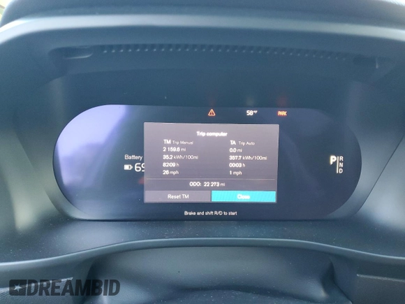 2023 Volvo C40 Recharge Pure Electric Ultimate with VIN YV4ED3GM8P2061144, listed as a Copart auction lot 79808064 with 22,273 mi miles and Salvage Title. Bid and sale history available at carsss.com. Image 9.