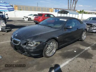 2005 BMW 6 Series 645Ci with VIN WBAEK73485B323857, listed as a Copart auction lot 74749844 with 131,049 mi miles and Salvage Title. Bid and sale history available at carsss.com. Image 1.