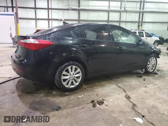 2016 Kia Forte LX with VIN KNAFX4A66G5504272, listed as a Copart auction lot 42122615 with 126,645 mi miles and Salvage Title. Bid and sale history available at carsss.com. Image 3.