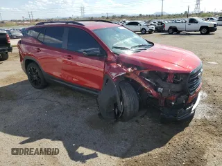 2024 GMC Terrain SLE z VIN 3GKALMEGXRL294861, wystawiony jako Copart lot #64466355 z przebiegiem 17 397 mil mil oraz Szkoda całkowita • Salvage title. Historia ofert i sprzedaży dostępna na DreamBid. Obrazek 4.