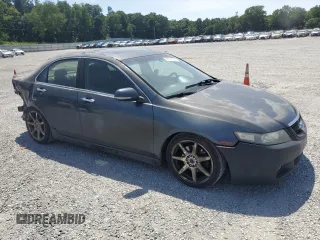 2004 Acura TSX w/Navigation with VIN JH4CL95984C027014, listed as a Copart auction lot 61915155 with 215,007 mi miles and Salvage title. Bid and sale history available at DreamBid. Image 4.