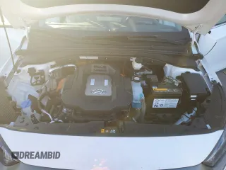 2021 Hyundai Ioniq Limited with VIN KMHC85LJ6MU081927, listed as a Copart auction lot 83955944 with 27,324 mi miles and Salvage title. Bid and sale history available at DreamBid. Image 12.