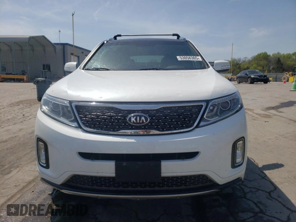 2014 Kia Sorento SX with VIN 5XYKWDA74EG440718, listed as a Copart auction lot 53058365 with 143,908 mi miles and Salvage Title. Bid and sale history available at carsss.com. Image 5.