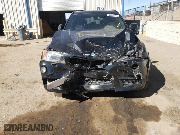2014 BMW X3 xDrive35i with VIN 5UXWX7C52E0E81884, listed as a Copart auction lot 49905685 with 89,596 mi miles and Salvage Title. Bid and sale history available at DreamBid. Image 5.
