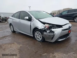 2019 Toyota Prius L Eco with VIN JTDKARFU3K3081100, listed as a IAAI auction lot 38896610 with 79,542 mi miles. Bid and sale history available at carsss.com. Image 1.