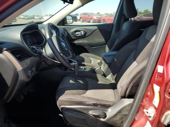 2016 Jeep Cherokee Sport with VIN 1C4PJLAB8GW378006, listed as a Copart auction lot 61201345 with 159,129 mi miles and Salvage title. Bid and sale history available at DreamBid. Image 7.