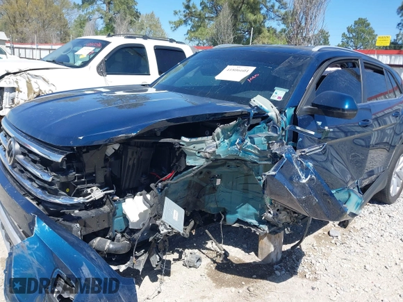 2022 Volkswagen Atlas SE z VIN 1V2WC2CA0NC201743, wystawiony jako IAAI lot #41806601 z przebiegiem Nie podano mil oraz . Historia ofert i sprzedaży dostępna na DreamBid. Obrazek 6.