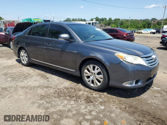 2011 Toyota Avalon with VIN 4T1BK3DB3BU428068, listed as a Copart auction lot 61956225 with 248,119 mi miles and Clean title. Bid and sale history available at DreamBid. Image 4.