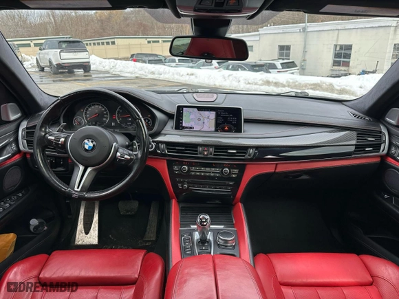 2017 BMW X6 M with VIN 5YMKW8C30H0U72097, listed as a Copart auction lot 47044765 with NaN miles and Clean Title. Bid and sale history available at carsss.com. Image 5.