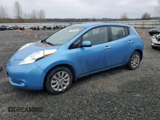 2014 Nissan LEAF SV z VIN 1N4AZ0CPXEC333675, wystawiony jako Copart lot #47853455 z przebiegiem 73 045 mil mil oraz Szkoda całkowita • Salvage title. Historia ofert i sprzedaży dostępna na DreamBid. Obrazek 1.