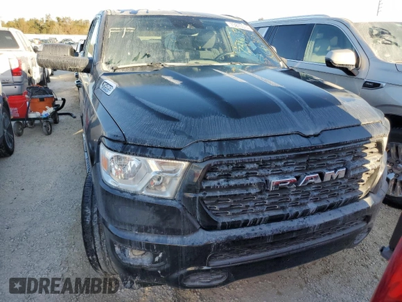 2023 Ram 1500 Big Horn with VIN 1C6RRFBG9PN519532, listed as a Copart auction lot 73810574 with 0 mi miles and Non Repairable. Bid and sale history available at carsss.com. Image 5.