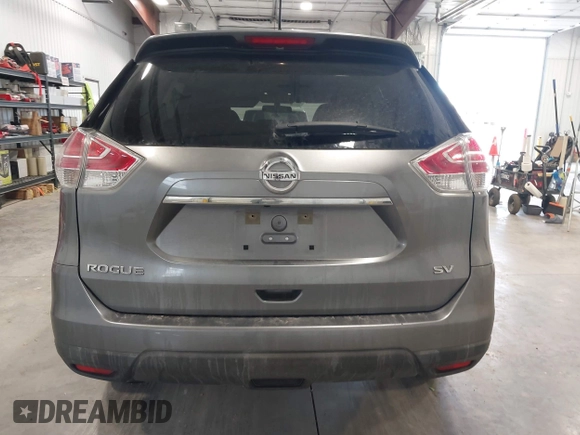 2016 Nissan Rogue SV with VIN KNMAT2MT6GP723090, listed as a IAAI auction lot 41996043 with 170,843 mi miles and . Bid and sale history available at DreamBid. Image 16.