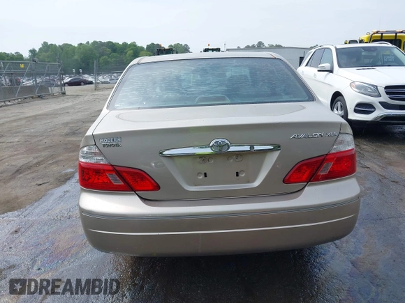 2004 Toyota Avalon XL with VIN 4T1BF28B44U384366, listed as a IAAI auction lot 42080614 with 250,291 mi miles and . Bid and sale history available at carsss.com. Image 16.