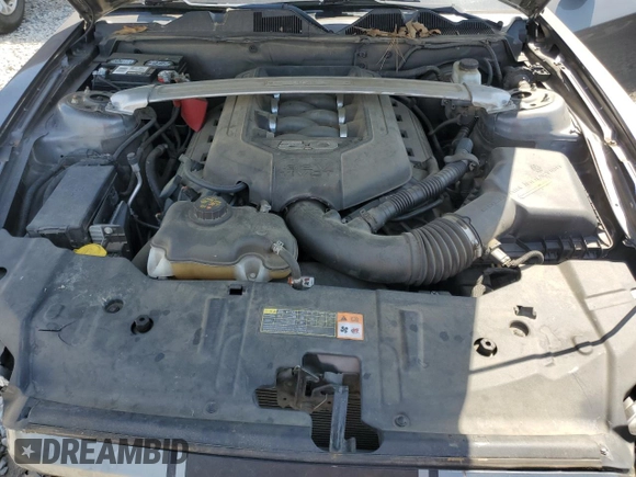 2013 Ford Mustang GT with VIN 1ZVBP8CF0D5215628, listed as a Copart auction lot 52619785 with 80,321 mi miles and Salvage title. Bid and sale history available at DreamBid. Image 12.
