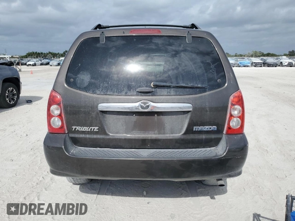 2006 Mazda Tribute S with VIN 4F2YZ04176KM25076, listed as a Copart auction lot 53693245 with 167,072 mi miles and Clean Title. Bid and sale history available at DreamBid. Image 6.