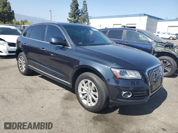2015 Audi Q5 Premium Plus with VIN WA1LFAFP7FA109705, listed as a Copart auction lot 61877535 with 77,939 mi miles and Salvage title. Bid and sale history available at DreamBid. Image 4.