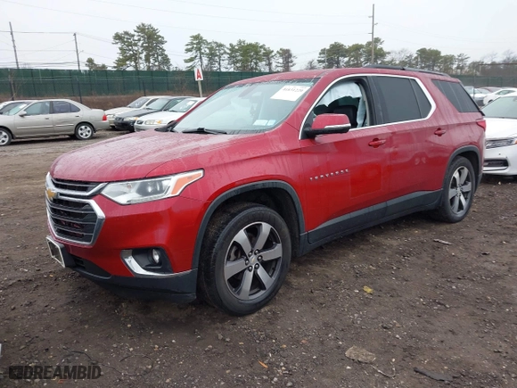 2020 Chevrolet Traverse LT Leather with VIN 1GNEVHKW9LJ158673, listed as a IAAI auction lot 41831220 with 109,742 mi miles. Bid and sale history available at carsss.com. Image 17.