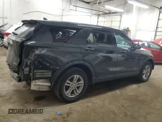 2022 Ford Explorer with VIN 1FMSK8BH0NGC20396, listed as a Copart auction lot 87469724 with 23,633 mi miles and Salvage Title. Bid and sale history available at carsss.com. Image 3.