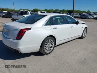2017 Cadillac CT6 RWD with VIN 1G6KA5RX3HU158908, listed as a IAAI auction lot 41824432 with 71,052 mi miles. Bid and sale history available at carsss.com. Image 4.