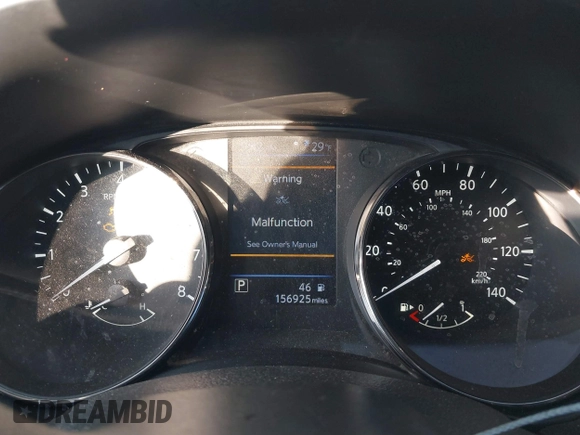 2018 Nissan Rogue S with VIN KNMAT2MT3JP533643, listed as a IAAI auction lot 41342339 with 156,925 mi miles. Bid and sale history available at carsss.com. Image 7.