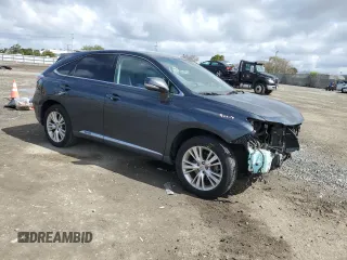 2011 Lexus RX 450h with VIN JTJZB1BA5B2005986, listed as a Copart auction lot 51085835 with 143,119 mi miles and Salvage title. Bid and sale history available at DreamBid. Image 4.