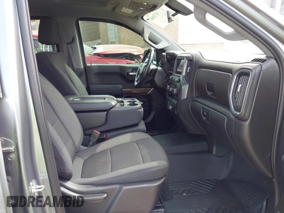 2021 Chevrolet Silverado 1500 RST with VIN 1GCUYEED8MZ430721, listed as a IAAI auction lot 41723684 with 58,266 mi miles. Bid and sale history available at carsss.com. Image 5.