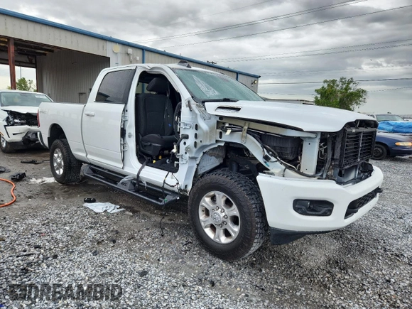2019 Ram 2500 Big Horn with VIN 3C6UR5DJ0KG697358, listed as a Copart auction lot 62675875 with 98,653 mi miles and Salvage title. Bid and sale history available at DreamBid. Image 4.