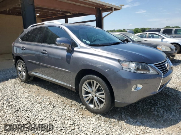 2014 Lexus RX 350 with VIN 2T2BK1BA0EC226546, listed as a Copart auction lot 53694755 with 100,302 mi miles and Salvage Title. Bid and sale history available at DreamBid. Image 4.