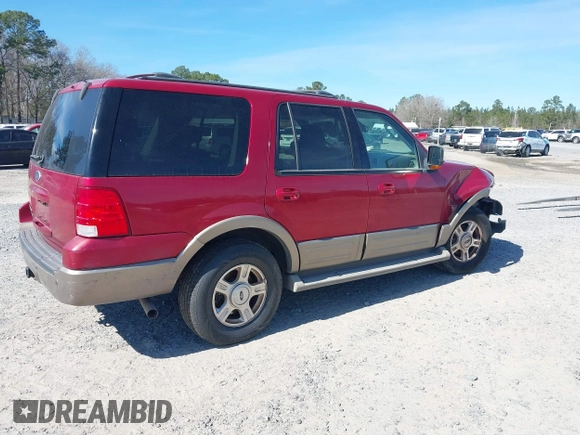2004 Ford Expedition Eddie Bauer with VIN 1FMFU17L04LA90805, listed as a IAAI auction lot 41610927 with 245,847 mi miles and . Bid and sale history available at DreamBid. Image 4.