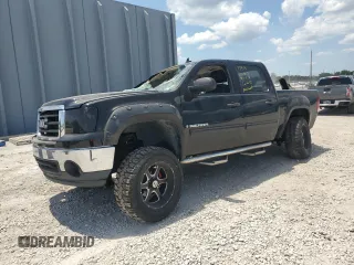 2008 GMC Sierra 1500 SLE1 z VIN 3GTEC13028G303013, wystawiony jako Copart lot #57822815 z przebiegiem Nie podano mil oraz Szkoda całkowita • Salvage title. Historia ofert i sprzedaży dostępna na DreamBid. Obrazek 1.