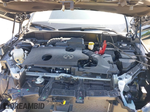2023 Infiniti QX50 Luxe z VIN 3PCAJ5BA7PF116022, wystawiony jako IAAI lot #42321592 z przebiegiem 18 758 mil mil oraz . Historia ofert i sprzedaży dostępna na DreamBid. Obrazek 10.