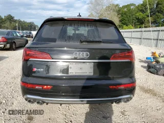 2022 Audi SQ5 Premium Plus with VIN WA1B4AFY3N2039171, listed as a Copart auction lot 72807104 with 25,223 mi miles and Salvage Title. Bid and sale history available at DreamBid. Image 6.