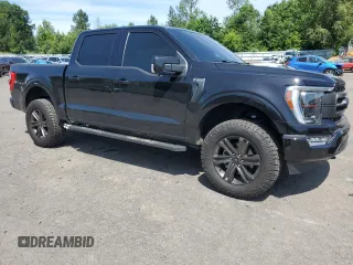 2022 Ford F-150 XL z VIN 1FTFW1E5XNFA77045, wystawiony jako Copart lot #59955435 z przebiegiem 36 605 mil mil oraz Szkoda całkowita • Salvage title. Historia ofert i sprzedaży dostępna na DreamBid. Obrazek 4.