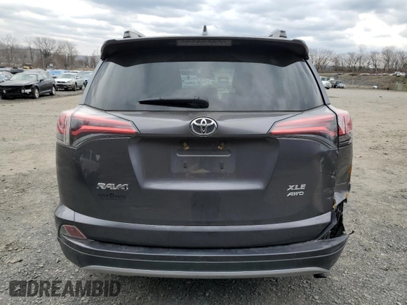 2018 Toyota RAV4 XLE with VIN JTMRFREV6JJ720655, listed as a Copart auction lot 52198195 with 178,274 mi miles and Salvage Title. Bid and sale history available at carsss.com. Image 6.