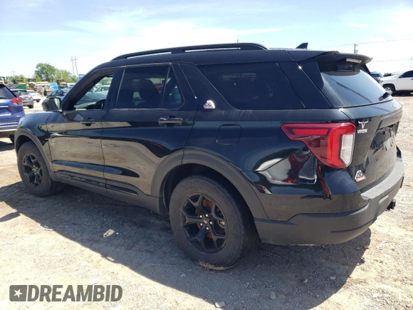 2023 Ford Explorer Timberline z VIN 1FMSK8JH0PGA16217, wystawiony jako Copart lot #54790395 z przebiegiem 53 406 mil mil oraz Szkoda całkowita • Salvage title. Historia ofert i sprzedaży dostępna na DreamBid. Obrazek 2.