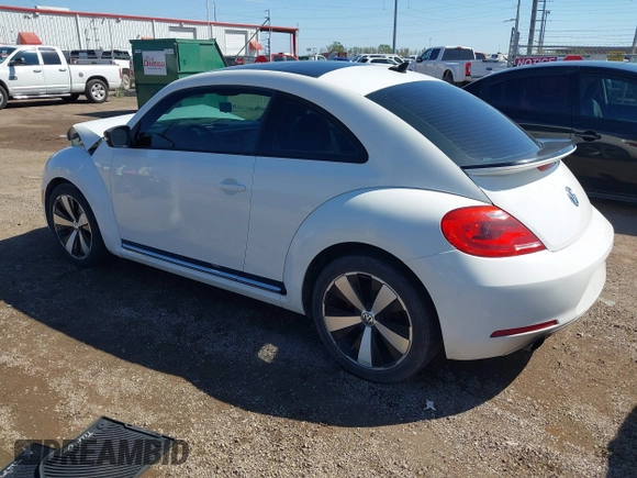 2012 Volkswagen Beetle with VIN 3VWV87AT1CM627756, listed as a IAAI auction lot 41657307 with 81,924 mi miles and . Bid and sale history available at DreamBid. Image 3.